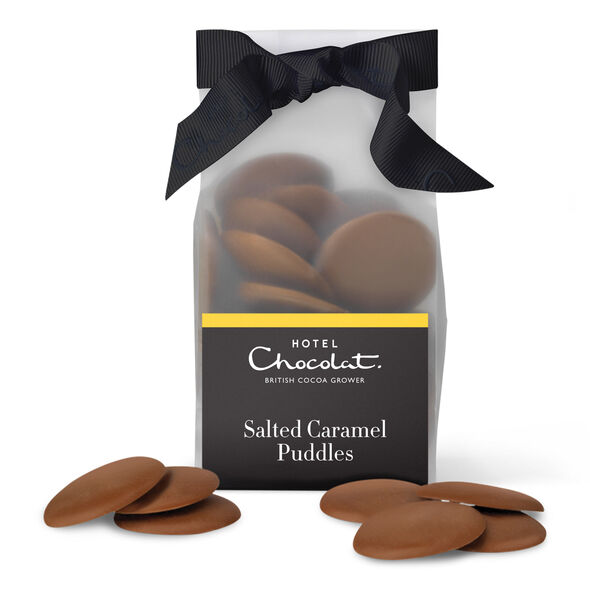 Salted Caramel Chocolate Puddles, , hi-res
