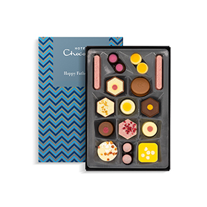 Exuberantly Fruity H-box with Father's Day Sleeve